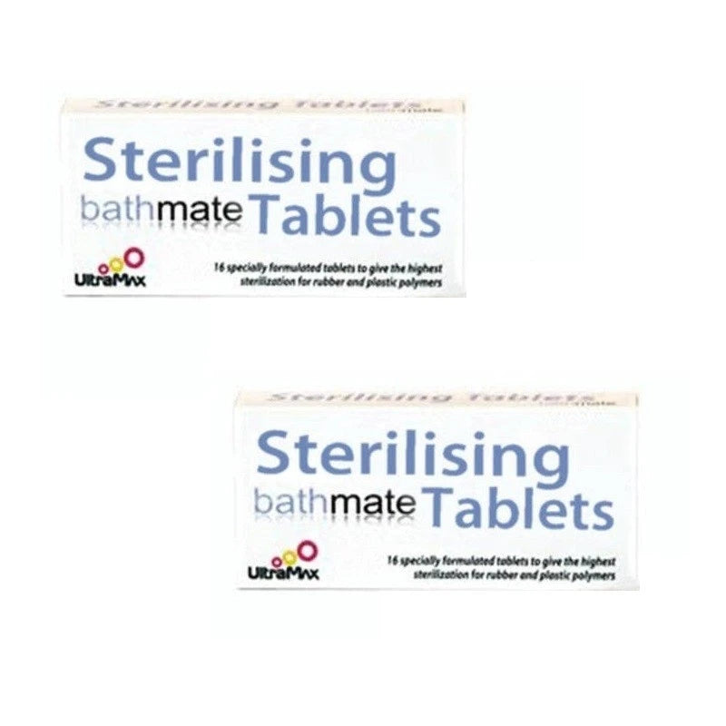 Bathmate Sterilising Intimate Hygiene Tablets Pumps, Extenders and Sleeves