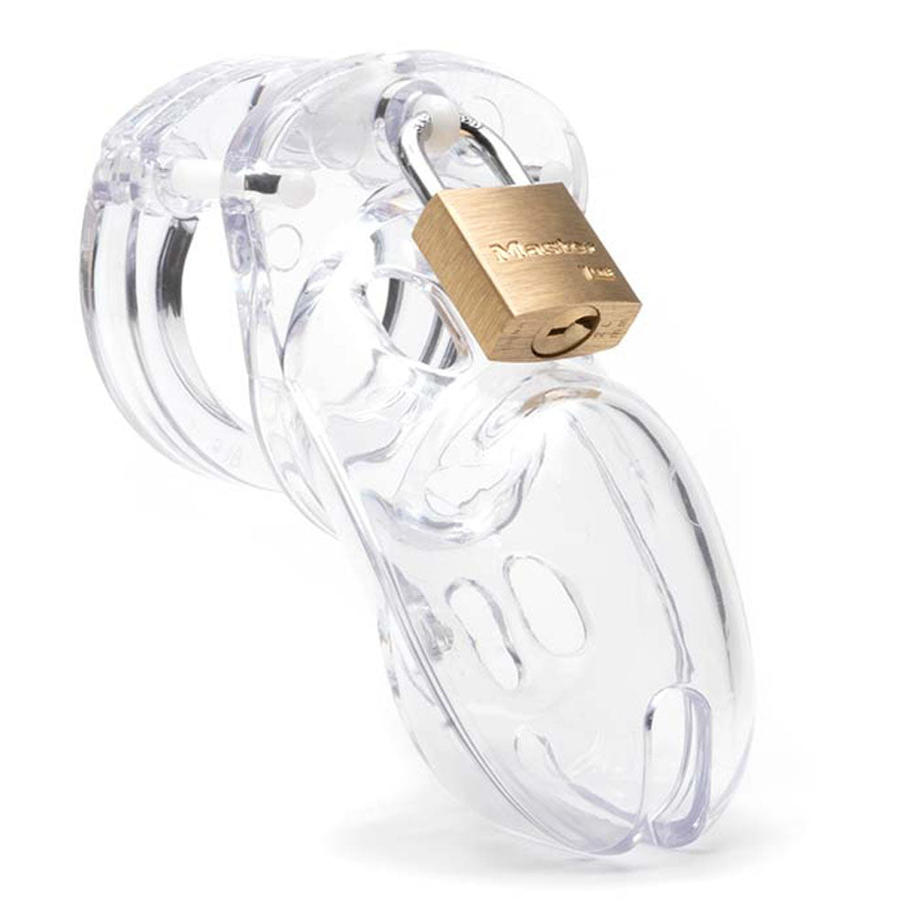 Cb-3000 Chastity Cock Cage Kit - Clear Male Chastity