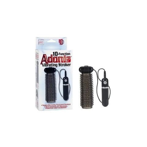 CalExotics 10 Functions Adonis Vibrating Male Stroker - Masturbators and Strokers