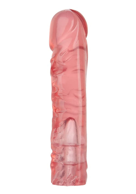 Doc Johnson Vac-U-Lock 8 Inch Crystal Jellies Realistic Dong - Realistic Dildos