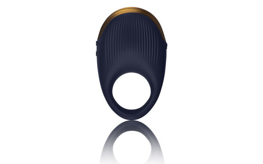 Rocks Off Climaximum Vibrating Mens Cock Ring Blue Vibrating Cock Rings