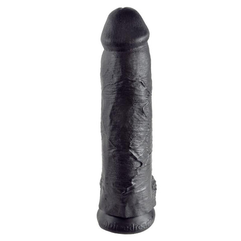 King Cock 12 Inch Suction Cup Realistic Dildo with Balls - Realistic Dildos