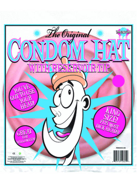 Pipedream The Original Condom Hat Party Headpiece - Bachelorette and Bucks