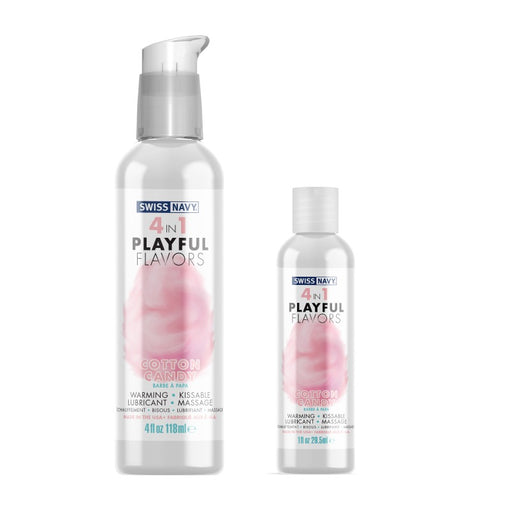 Swiss Navy Playful 4 in 1 Cotton Candy Flavoured Lubricant 118ml Lubricants and Lotions