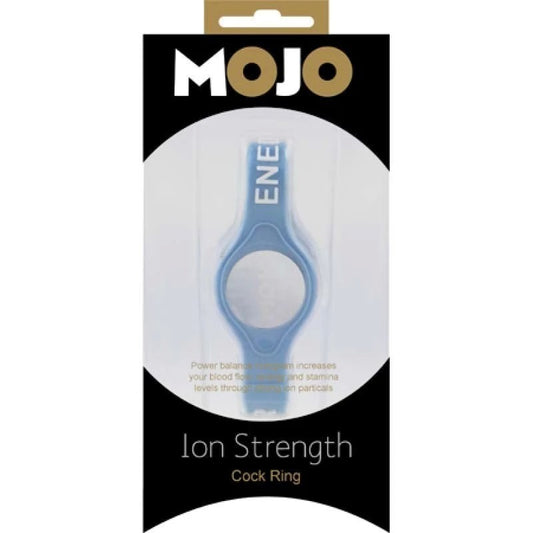 MOJO Ion Strength Cock Ring Black - Cock Rings