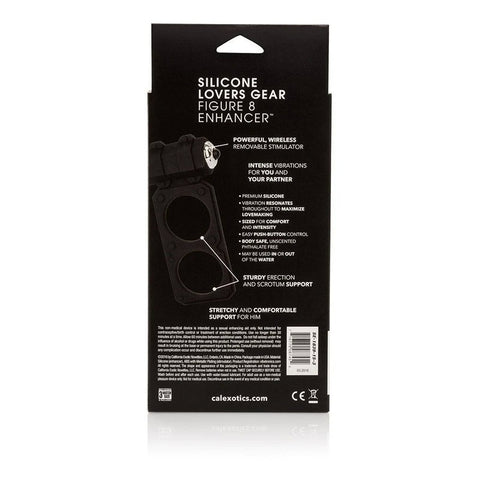 CalExotics Silicone Lovers Gear Figure 8 Enhancer - Cock Rings