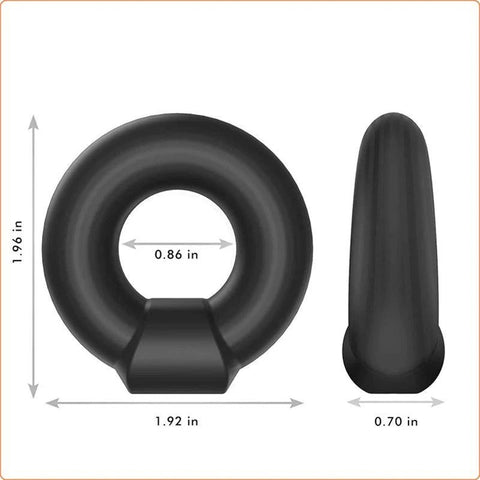 Soft Silicone Penis Ring - Ball and Cock Toys