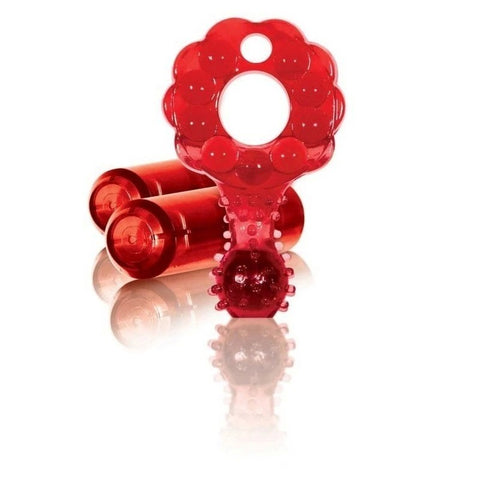 Zero Tolerance Crossbones Mighty Marble Double Bullet Cock Ring - Cock Rings
