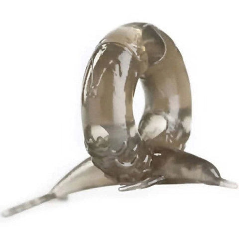 Zero Tolerance Crossbones The Diving Dolphin Single Bullet - Cock Rings