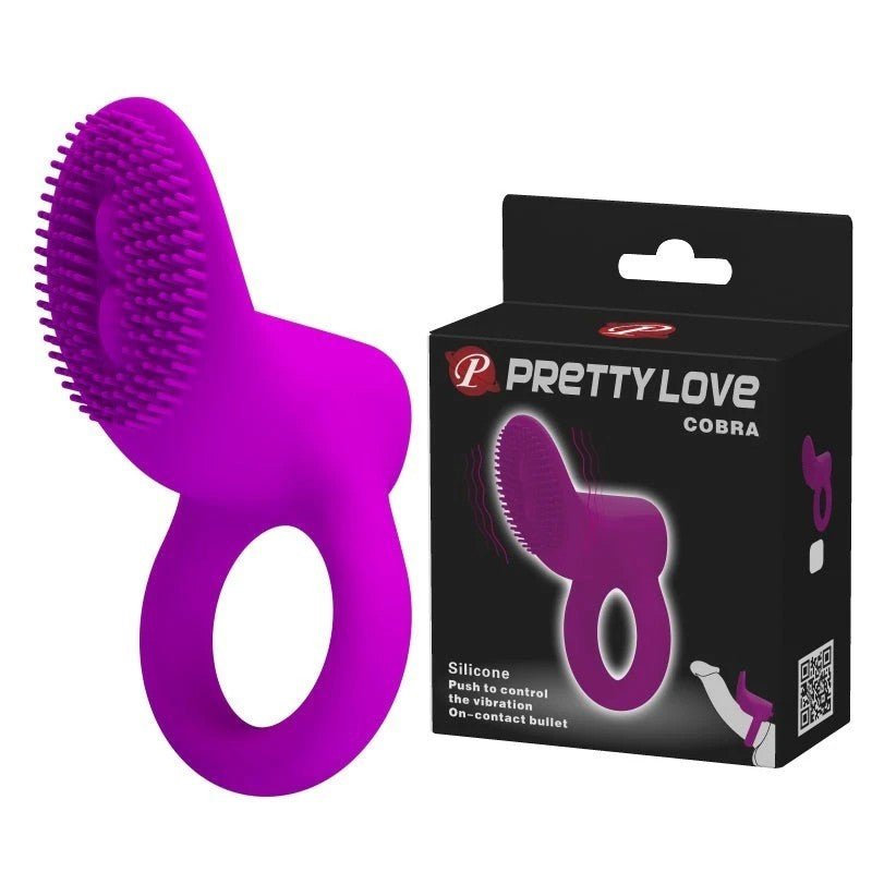 Pretty Love Cobra - Luxurious Silicone Cock Ring for Heightened Pleasure Rose Ball and Cock Toys