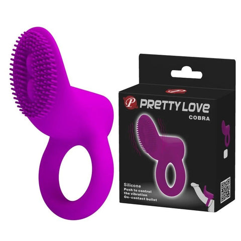 Pretty Love Cobra - Luxurious Silicone Cock Ring for Heightened Pleasure - Ball and Cock Toys