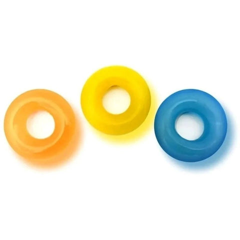 The D-Ring Glow X3 - Ball and Cock Toys