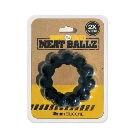 Meat Ballz - Black - Ball and Cock Toys