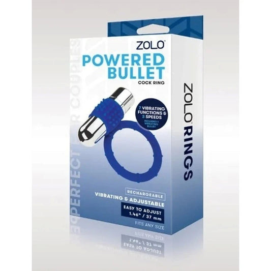 Powered Bullet Cock Ring - Ball and Cock Toys