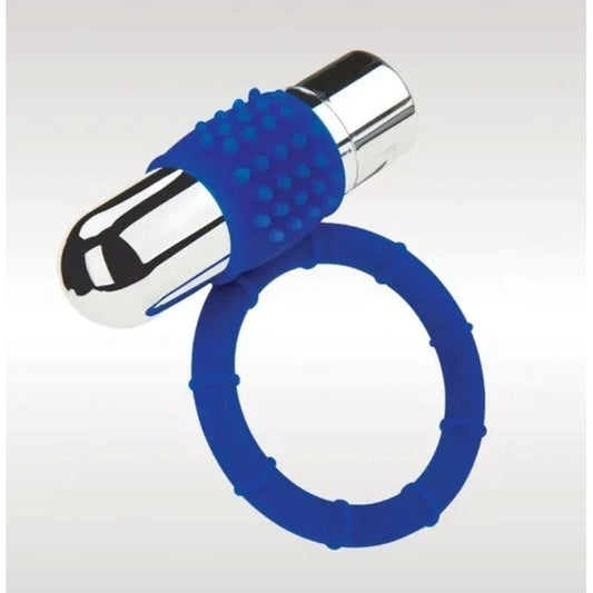 Powered Bullet Cock Ring - Ball and Cock Toys