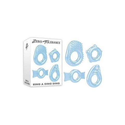 Zero Tolerance Ring A Ding Ding Cock Rings Set - Cock Ring Sets