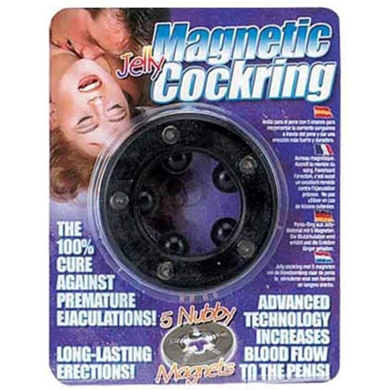 Jelly Magnetic Cock Ring Stretchy Cock Rings