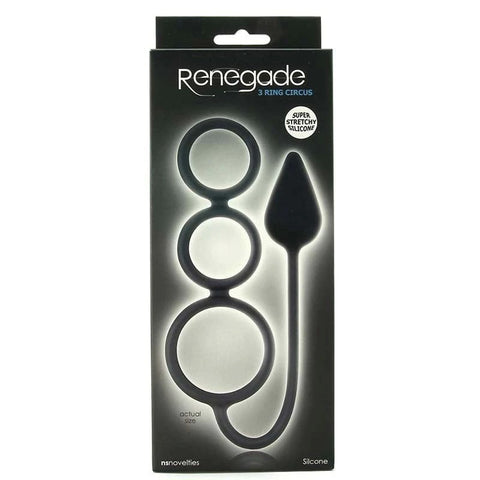 Renegade 3 Ring Circus Large - Cock Rings
