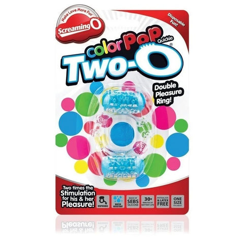ScreamingO ColorPop Quickie Two-O - Cock Rings