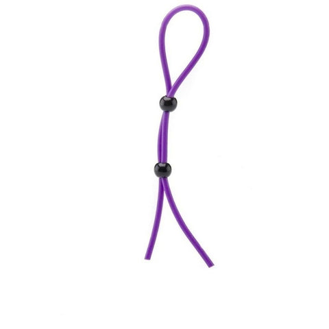 Shots Double Booster Purple Stretchy Cock Ring - Stretchy Cock Rings