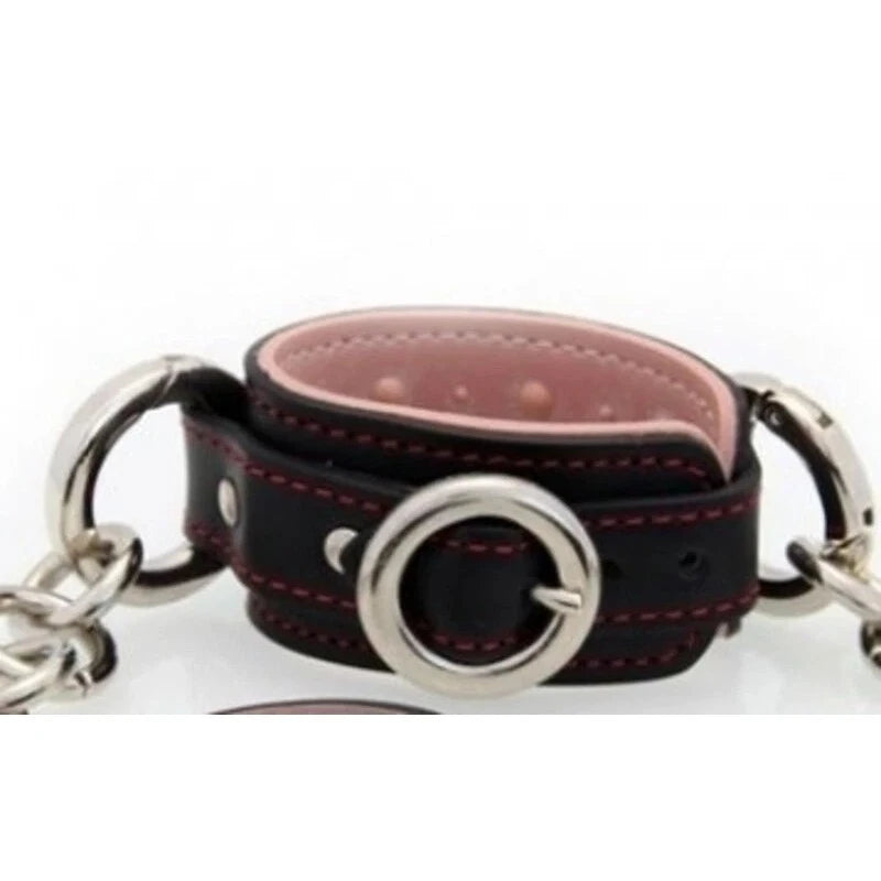 Sado Foot Job Ballring With Chains Cock Rings