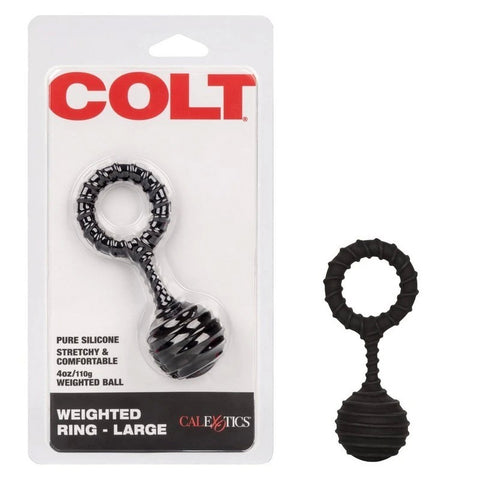 Colt Weighted Mens Pleasure Silicone Cock Ring - Cock Rings