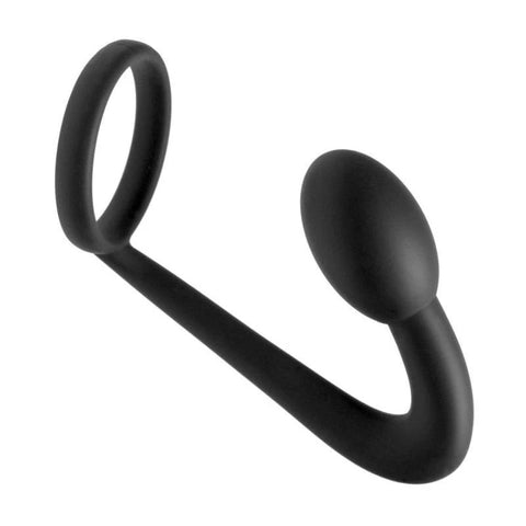 Prostatic Play Explorer Silicone C-ring and Prostate Plug - Prostate Toys