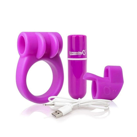 Screaming O Charged CombO Purple - Sex Kits