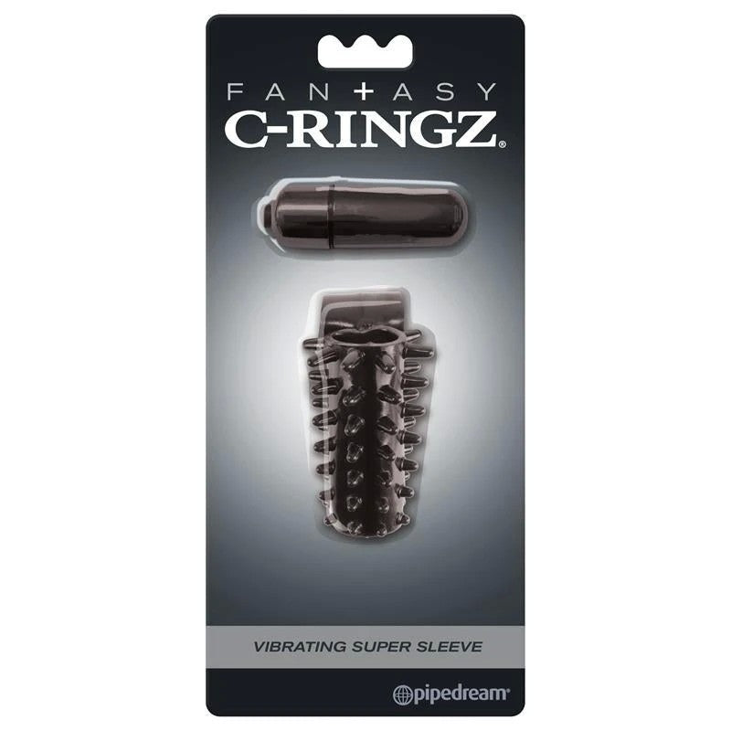 Pipedream Fantasy C-Ringz Vibrating Super Cock Sleeve Cock Rings