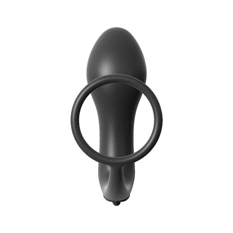 Anal Fantasy Collection Ass-Gasm Cockring Vibrating Plug - Prostate Toys