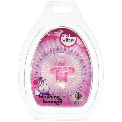 Trinity Vibes Dual Rabbits Vibrating Cockring - Cock Rings