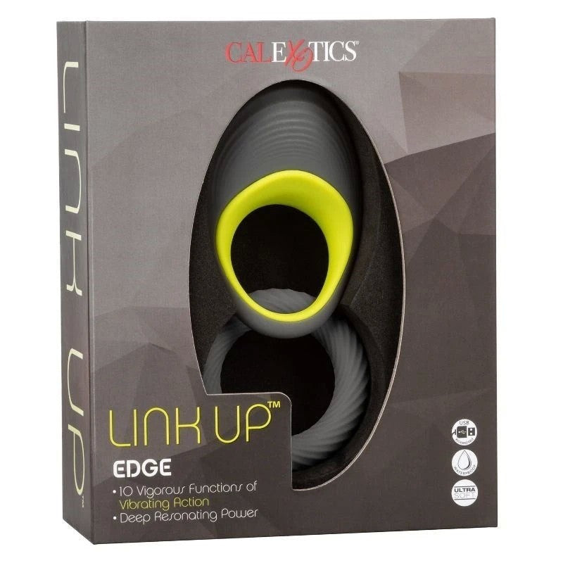 Link Up Edge Vibrating Male Pleasure Penis Ring Cock Rings