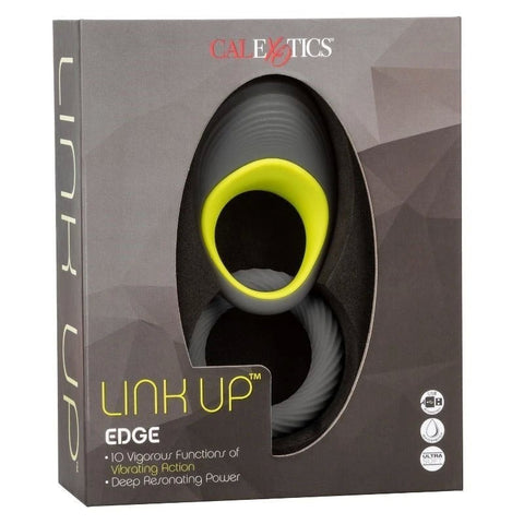 Link Up Edge Vibrating Male Pleasure Penis Ring - Cock Rings