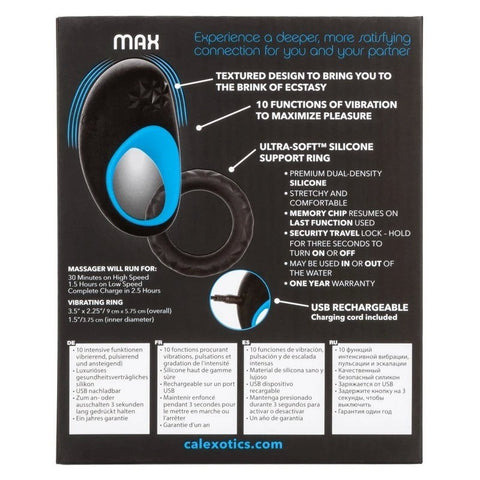 Link Up Max Dual Stimulating Mens Cock Ring - Cock Rings