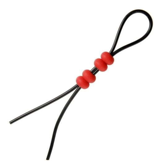 Master Series Crimson Tied Bolo Lasso Cock Ring - Cock Rings