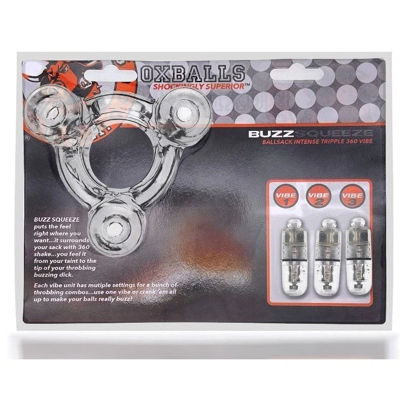 Oxballs Buzz Squeeze Cock Rings