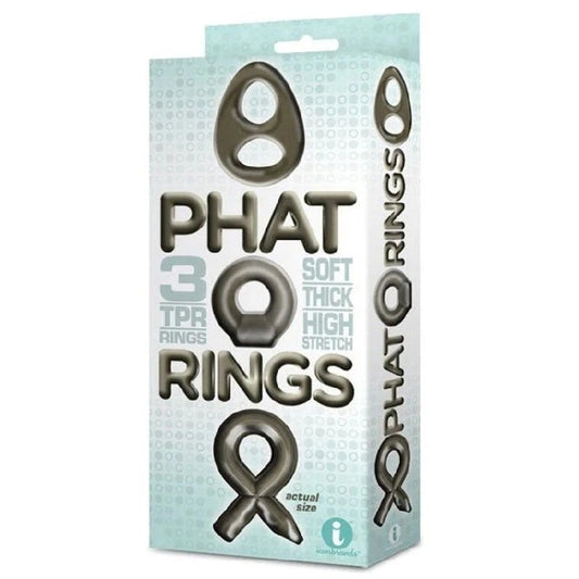 The 9'S Phat Rings Set Cock Ring Sets
