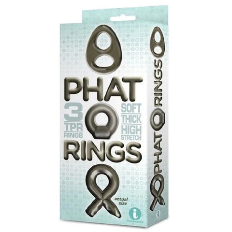 The 9'S Phat Rings Set - Cock Ring Sets