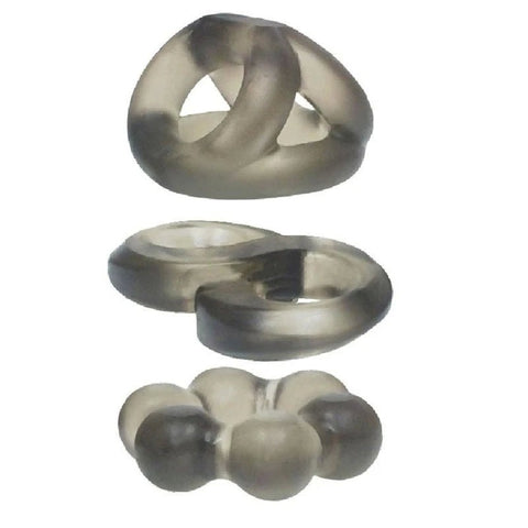 The 9'S Phat Rings Set - Cock Ring Sets