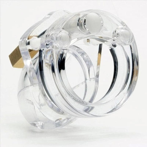 CB Mini Me Clear - Male Chastity Cock Cage Kit - Male Chastity