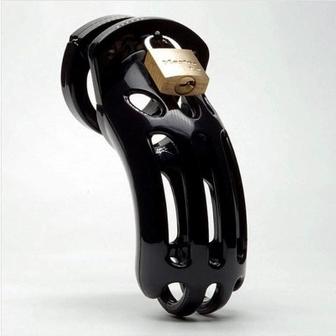 CB The Curve Black - Male Chastity Cock Cage Kit - Male Chastity