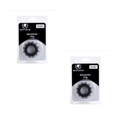 Stud Elastomer C Ring - Ball and Cock Toys