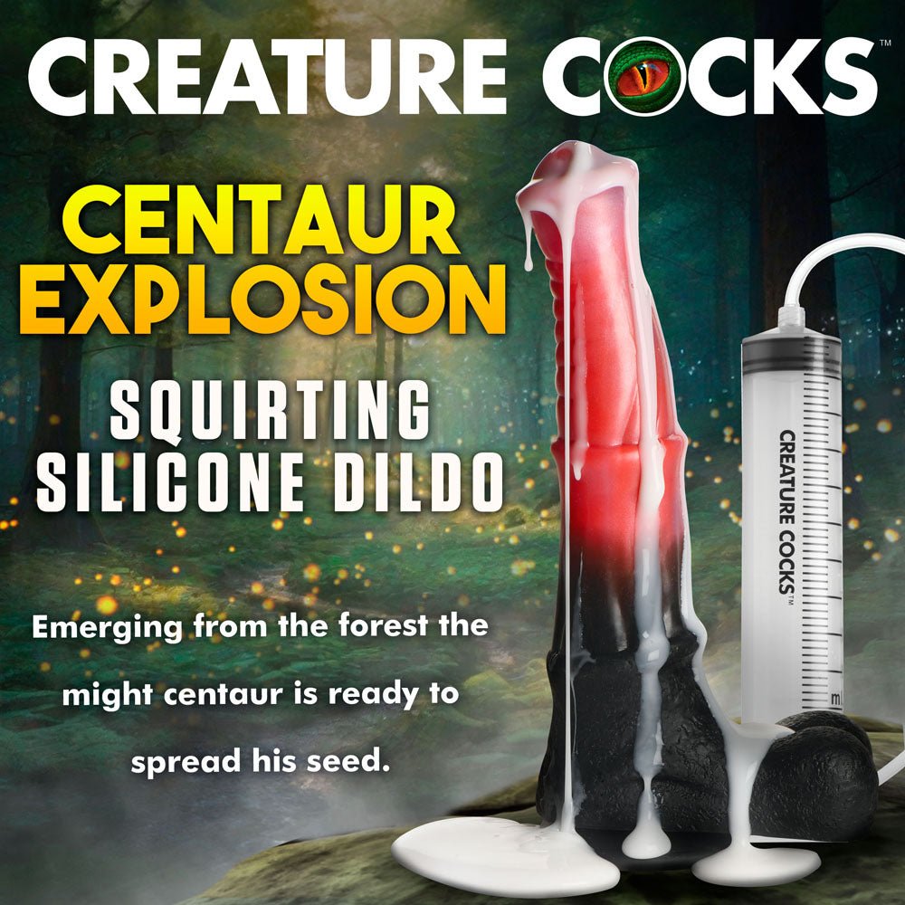 XR Brands Creature Cocks Centaur Explosion Squirting Fantasy Dildo 24.5cm Realistic Dildos