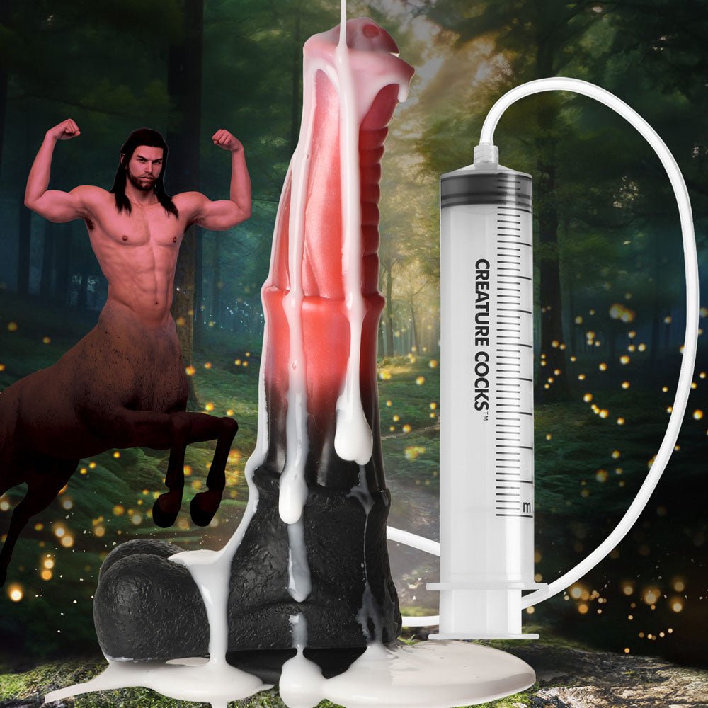 XR Brands Creature Cocks Centaur Explosion Squirting Fantasy Dildo 24.5cm Realistic Dildos