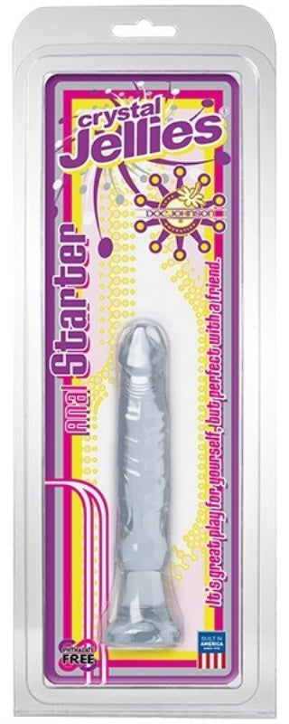 Doc Johnson 6 Inch Crystal Jellies Anal Starter Plug - Butt Plugs