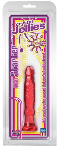 Doc Johnson 6 Inch Crystal Jellies Anal Starter Plug - Butt Plugs