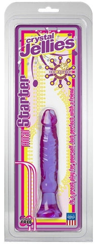 Doc Johnson 6 Inch Crystal Jellies Anal Starter Plug - Butt Plugs