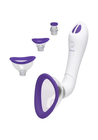 Doc Johnson Bloom Intimate Automatic Vibrating Body Pump - Pussy And Clit Toys
