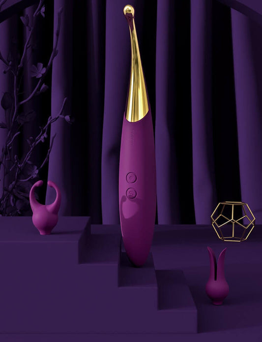 Svakom Beatrice Dual-end Clitoral Vibrator - G-Spot Vibrators