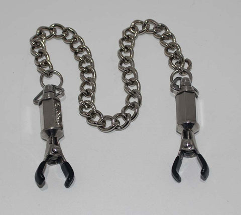 Hell's Couture Deluxe Adjustable Nipple Clamps - Crafted for Pleasure, Built for Endurance - Breast and Nipple Toys